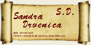 Sandra Drvenica vizit kartica